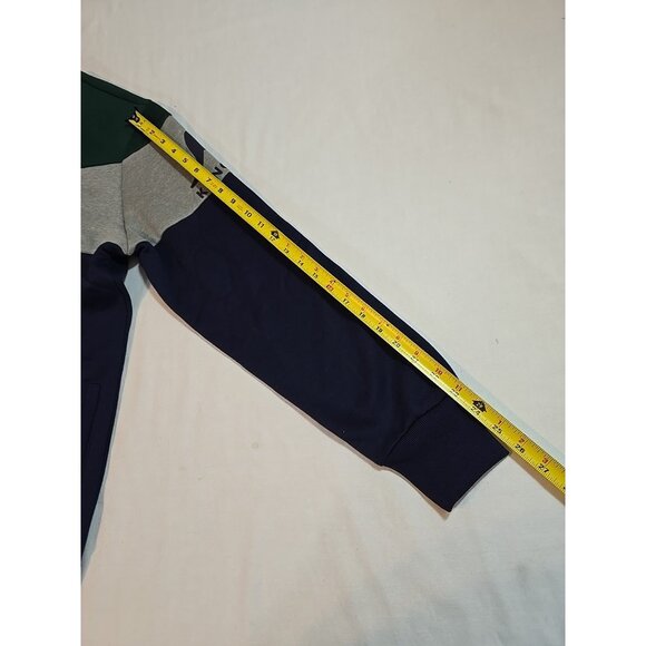 Kangol Men's Color Block Crewneck Pullover Sweatshirt Pockets Size L New - Picture 16 of 16